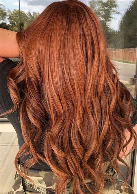 Hot Red Copper Hair Colors For Long Hair In Year 2020 Score Styles