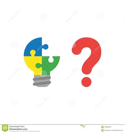 You have to find the value the final equation, to solve, is 9'o clock + calulator (1+2+2+4) x 3 bulbs (with four light rays each). Flat Design Style Vector Concept Of Puzzle Light Bulb ...