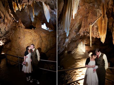 Maxine And Jasons Jenolan Caves Wedding Polka Dot Bride