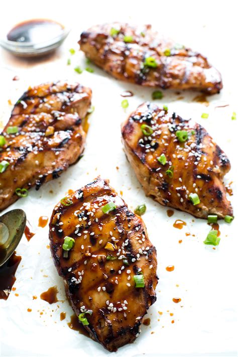 Grilled Asian Chicken Breasts Recipe Chef Savvy