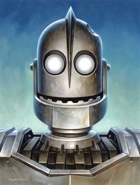 The Geeky Nerfherder Movie Poster Art The Iron Giant 1999