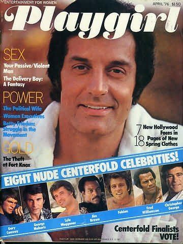 Playgirl Magazine Issue Dated April EIGHT NUDE Centerfold Celebrities Including George