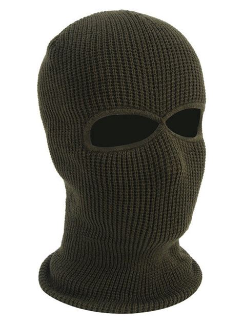Hirigin Full Face Cover Knit 2 Hole Ski Mask Hat Shield Beanie Cap Snow