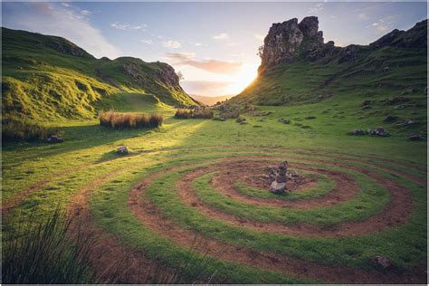 Fairy Glen The Mysterious Circle Isle Of Skye Places To Travel