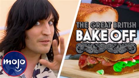 Top 10 Incredible Great British Bake Off Creations Youtube