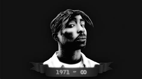 2pac Tupac In Black Background Hd Music Wallpapers Hd Wallpapers Id