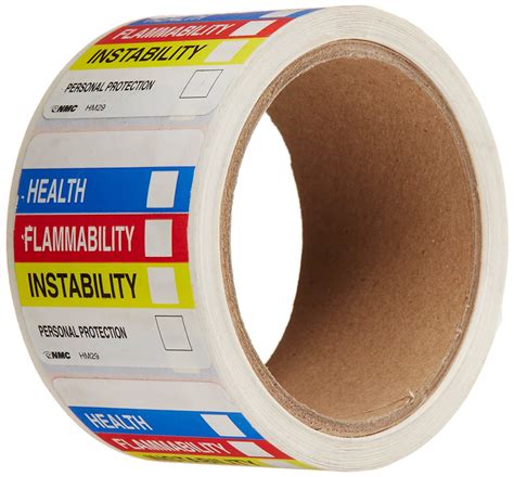 NMC HM29ALV HEALTH FLAMMABILITY INSTABILITY PERSONAL PROTECTION