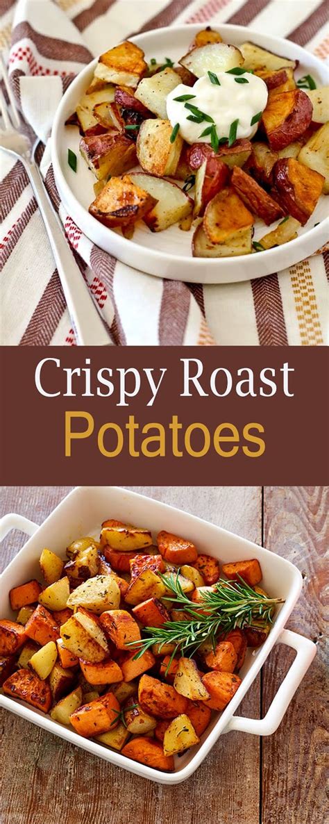 Yukon golds with also work for this recipe, however, they will be less crispy. Crispy Roast Potatoes Ever Recipe - Health and Food