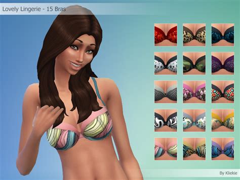 the sims resource lovely lingerie 15 bras