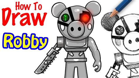 How To Draw Robby Roblox Piggy YouTube