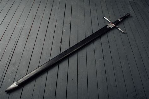 Witcher Inspired Geralt Steel Sword Replica Etsy