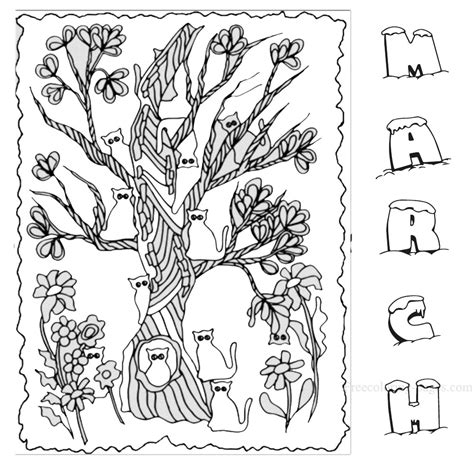 Free Printable March Coloring Pages Free Coloring Pages For Kids