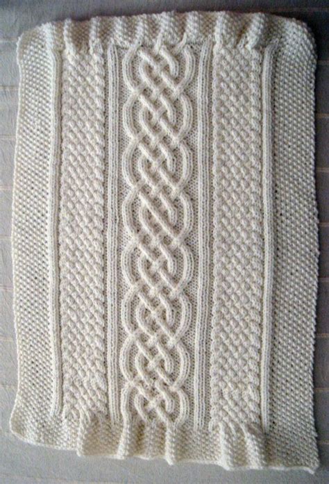 Part of the pleasure of knitting is discovering and. KNITTING PATTERN ⨯ Baby blanket, Afghan, Throw ⨯ Celtic ...