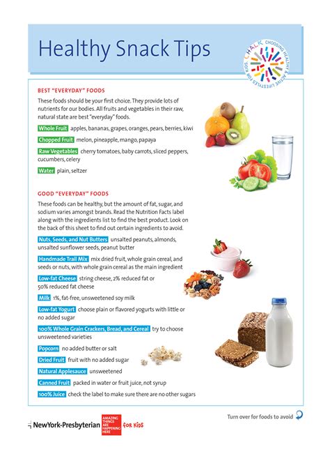Healthy Snack Nutrition Facts Doctor Heck