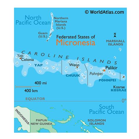 Micronesia Maps And Facts World Atlas