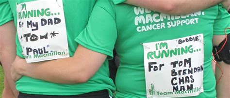 Run For Macmillan Macmillan Cancer Support