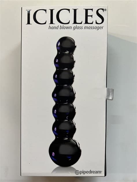 Icicles Glass Massager By Pipedream No 51 Nib Sealed New Ebay