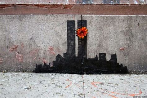 Banksy 911 Tribute Widewalls