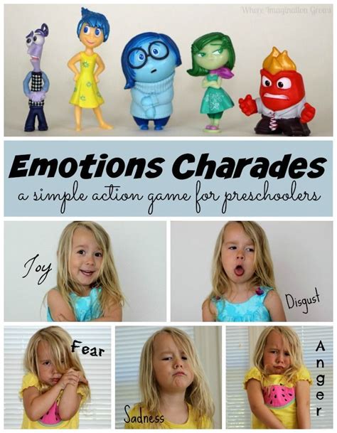 Emotions Charades Printable Printable Word Searches