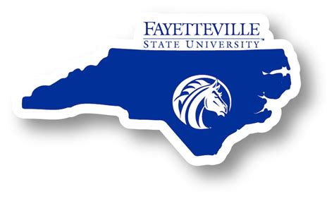 Fayetteville State University Broncos Vinyl Decal Ncaa State Etsy