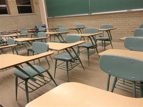 Free Picture Student Desks Classroom Chairs Tables