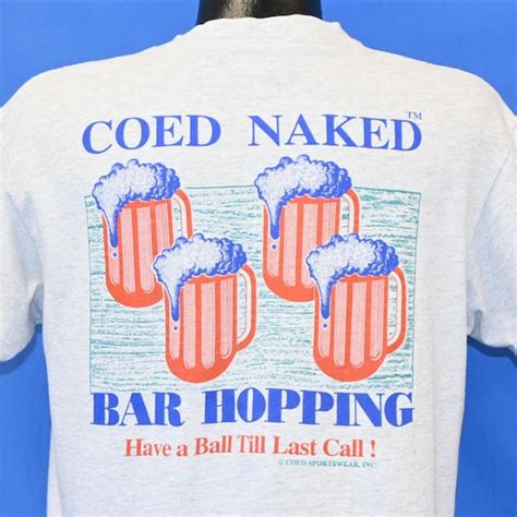 Coed Naked T Shirts Etsy