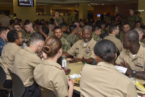 Navy Surgeon General Force Master Chief Visit Navy Medicine Training Support Center Joint