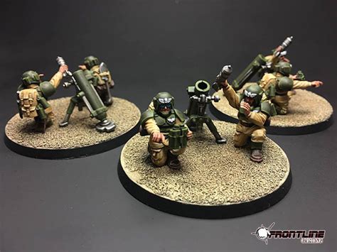 Completed Commission Cadian Mortar Squad