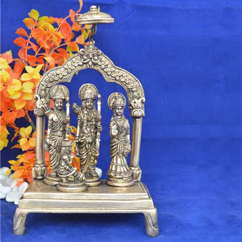 Decorative Ram Darbar Statue Religious Murti for worship and Home ...