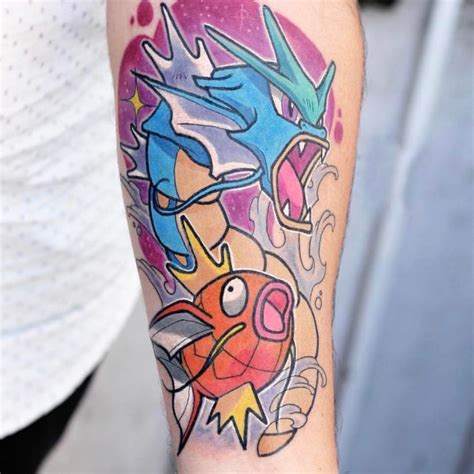 This tattoo was done by bexlowetattoos, a pokémon fan who does both pokémon tattoos as well as fan art. 105+ Fabulous Pokemon Tattoo Designs - The Great Epoch Is Back