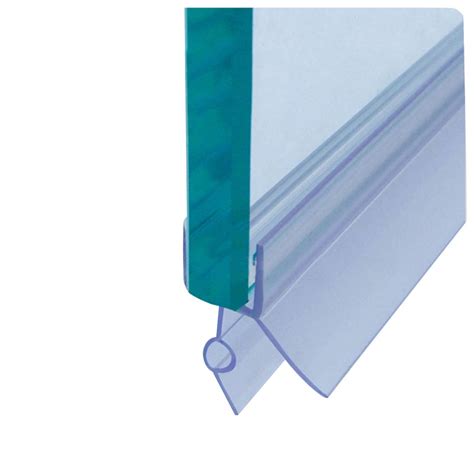 Buy Cozylkx Frameless Shower Door Bottom Seal With Drip Rail For 3 8 Glass Length 36 Glass