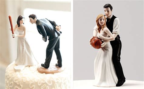 Вдохновение фигурки для свадебного торта