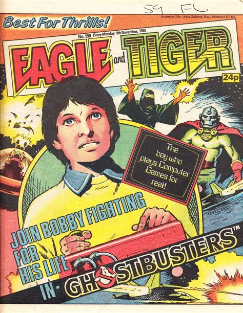 Starlogged Geek Media Again 1985 Eagle November Cover Gallery Ipc