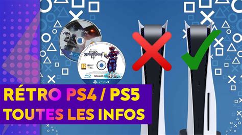 Rétrocompatibilité Ps4ps5 Toutes Les Infos Youtube