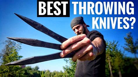 The Best Throwing Knives In The World World Champion Test Youtube