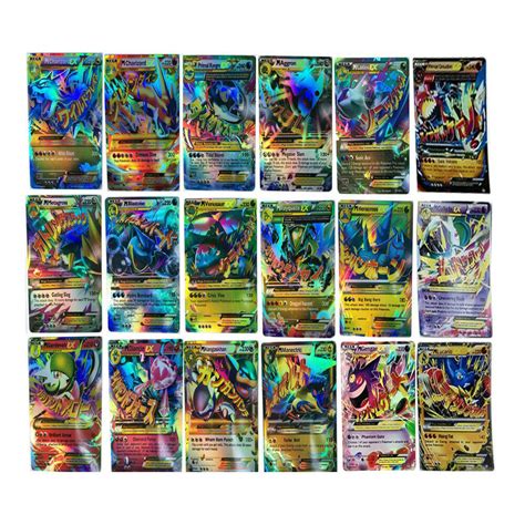 Pokemon single card mega blastoise ex #102 full art ultra rare xy evolutions: Top sell 18 Pcs Pokemon TCG MEGA Poke Cards EX Charizard Venusaur Blastoise Toy 700819457582 | eBay
