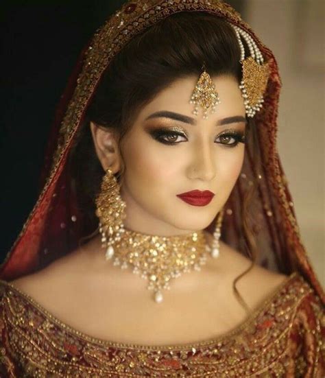pin by 💕aafreen shaikh💕 on ⚘muslim wedding beauty⚘ with images pakistani bridal makeup