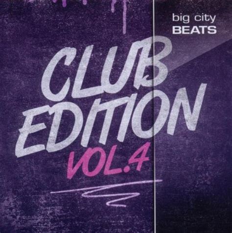Big City Beats Club Edition Vol4 Various Amazonde Musik
