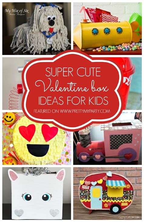 29 Adorable Diy Valentine Box Ideas Pretty My Party