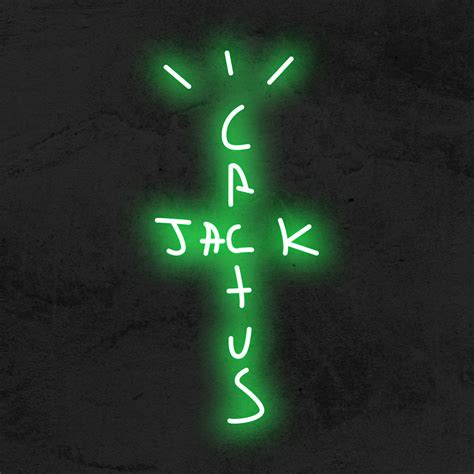 Cactus Jack Travis Scott Néon Led La Maison Du Neon Neon