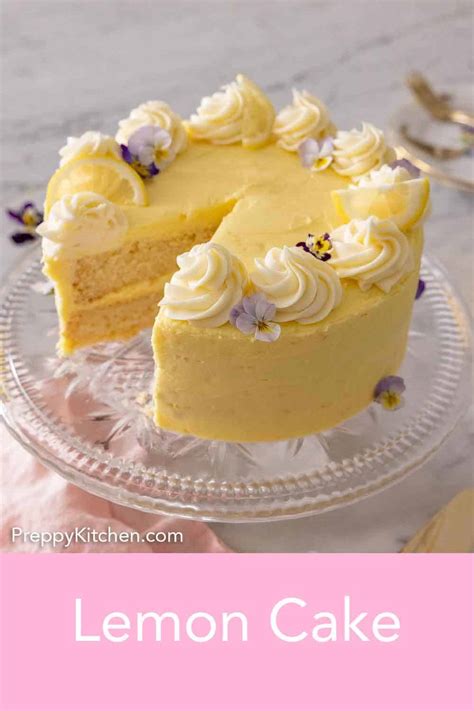Lemon Cake Preppy Kitchen