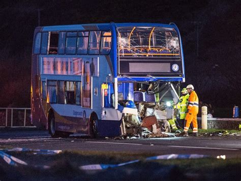 North Ayrshire Bus Crash Leaves One Dead And 11 Hurt After Collision