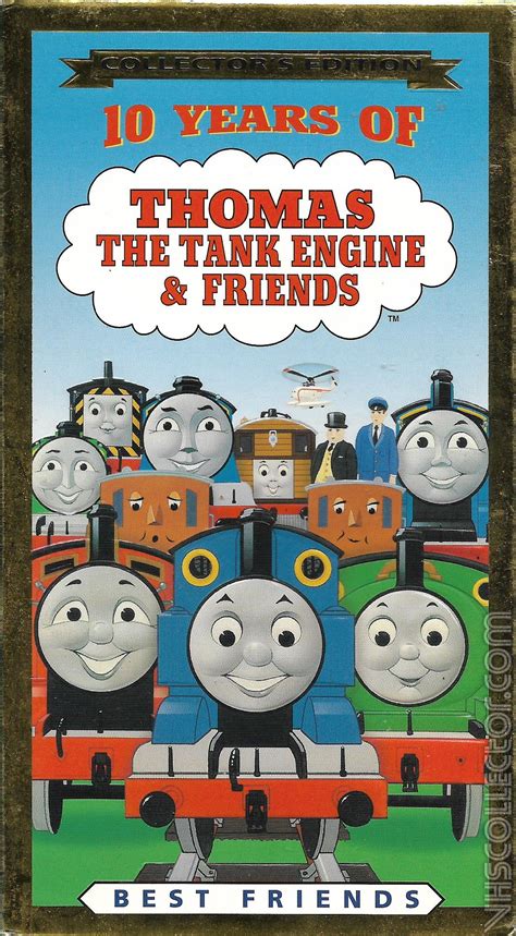 10 Years Of Thomas The Tank Engine Friends Vhs Collec