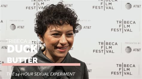 alia shawkat and laia costa on playing lovers in duck butter tribeca 2018 youtube