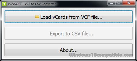 Vcf To Csv Converter 15 Free Download