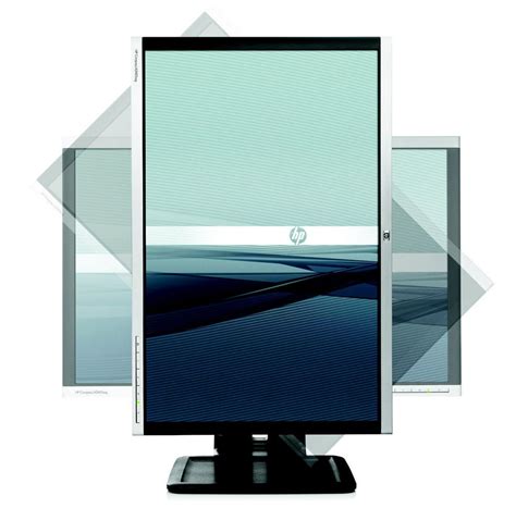 Hp 22 Vertical Monitor Rotating Computer Screen La2205wg