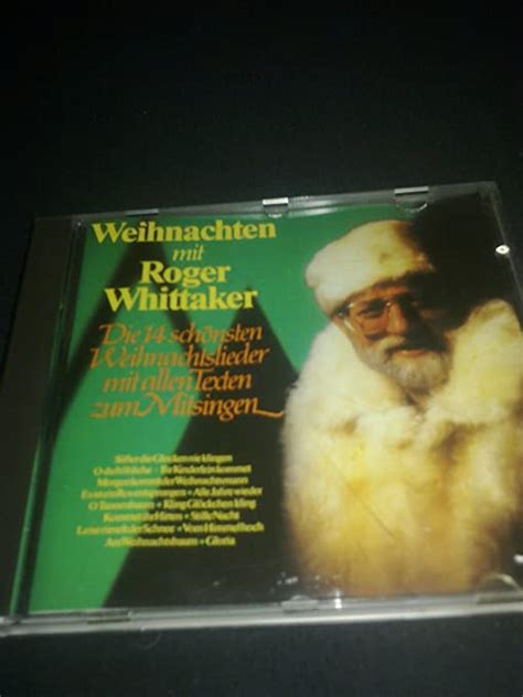 Weihnachten Mit Roger Whittaker Amazonde Musik Cds And Vinyl