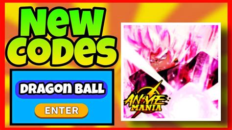 Dragon Ball Update All Working Codes Anime Mania Roblox Anime Mania