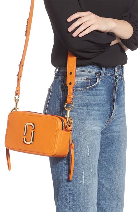 Marc jacobs reimagines vintage bags from the designers youth with the softshot 21 crossbody. The Marc Jacobs The Softshot 21 Crossbody Bag - Black ...