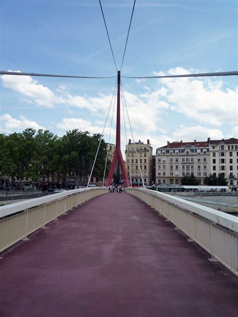 Photo Blog Lyon Day Three Big Red Bridge